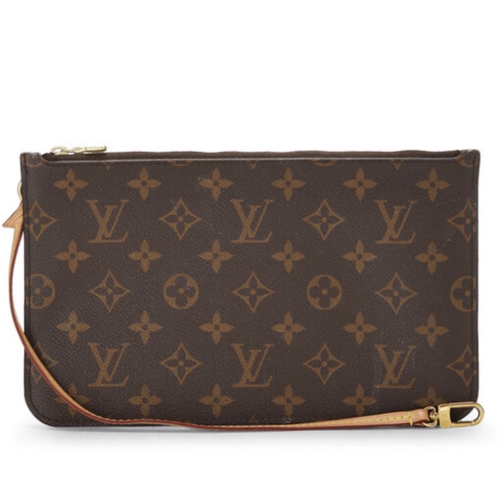 Louis Vuitton Classic Brown Monogram Wristlet